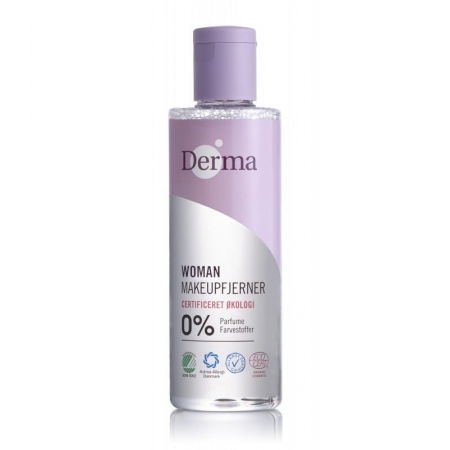 Derma Eco Woman Płyn do demakijażu z wyciągiem z aloesu certyfikowany delikatny 190ml